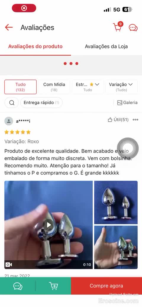 Avaliação da Shopee